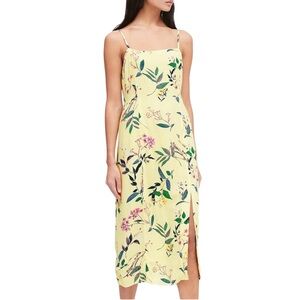 Banana Republic ECOVERO Square Neck Midi Dress